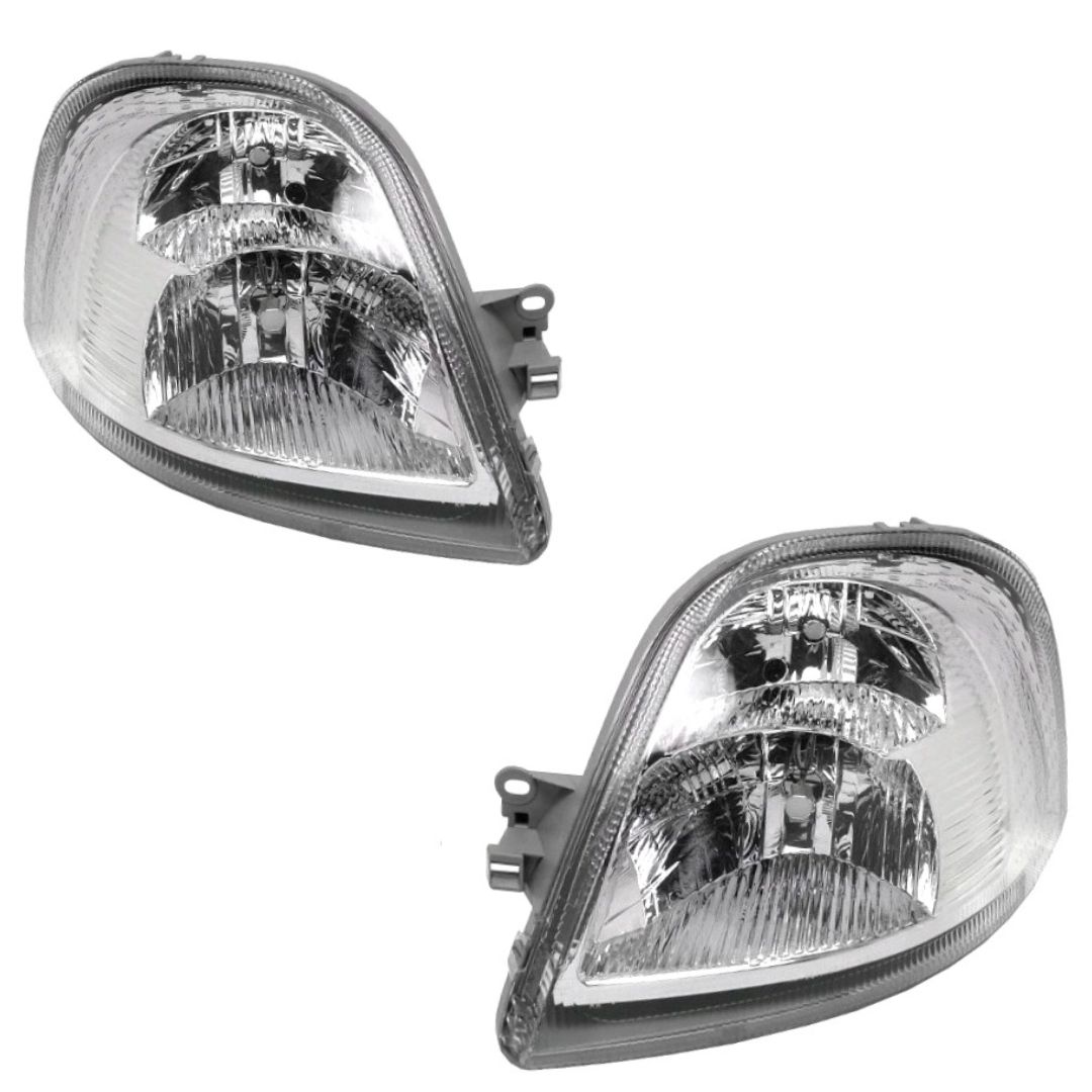 2 x Renault Master,Opel Movano,Nissan Interstar 2003-2010 Scheinwerfer Hauptscheinwerfer Frontscheinwerfer Rechts Links