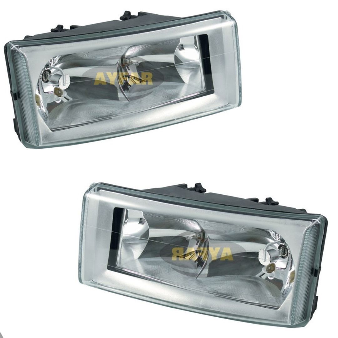 Sett Iveco Daily 2002-2007 Frontlykter Fjernlys Hoyre Venstre Lampe