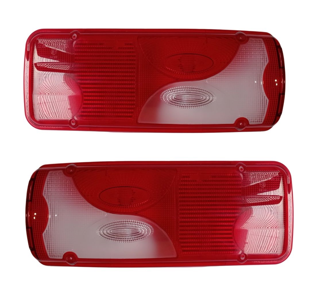 2 x Rückleuchtenglas Rücklichtglas für MAN TGA TGL TGS,VW Crafter,Mercedes Sprinter,Scania,Volvo LKW