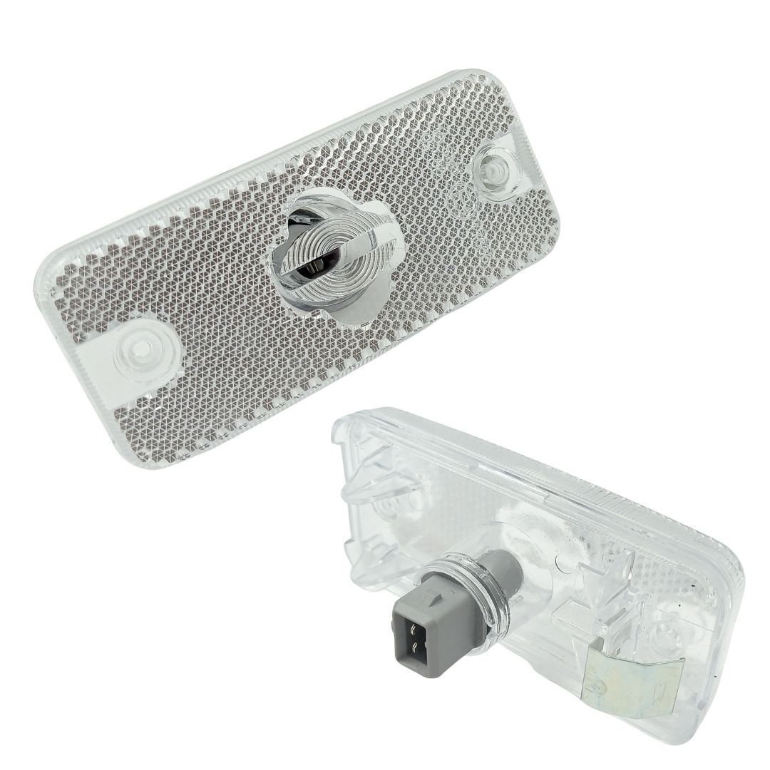 Iveco Stralis,Eurostar,Eurotech, VOLVO FM,FE, DAF LF,CF, Renault Premium,Kerax,Midlum,Magnum  Enchufe Luces Gabarit Laterales Ambar Reflector Derecho Izquerdo E4