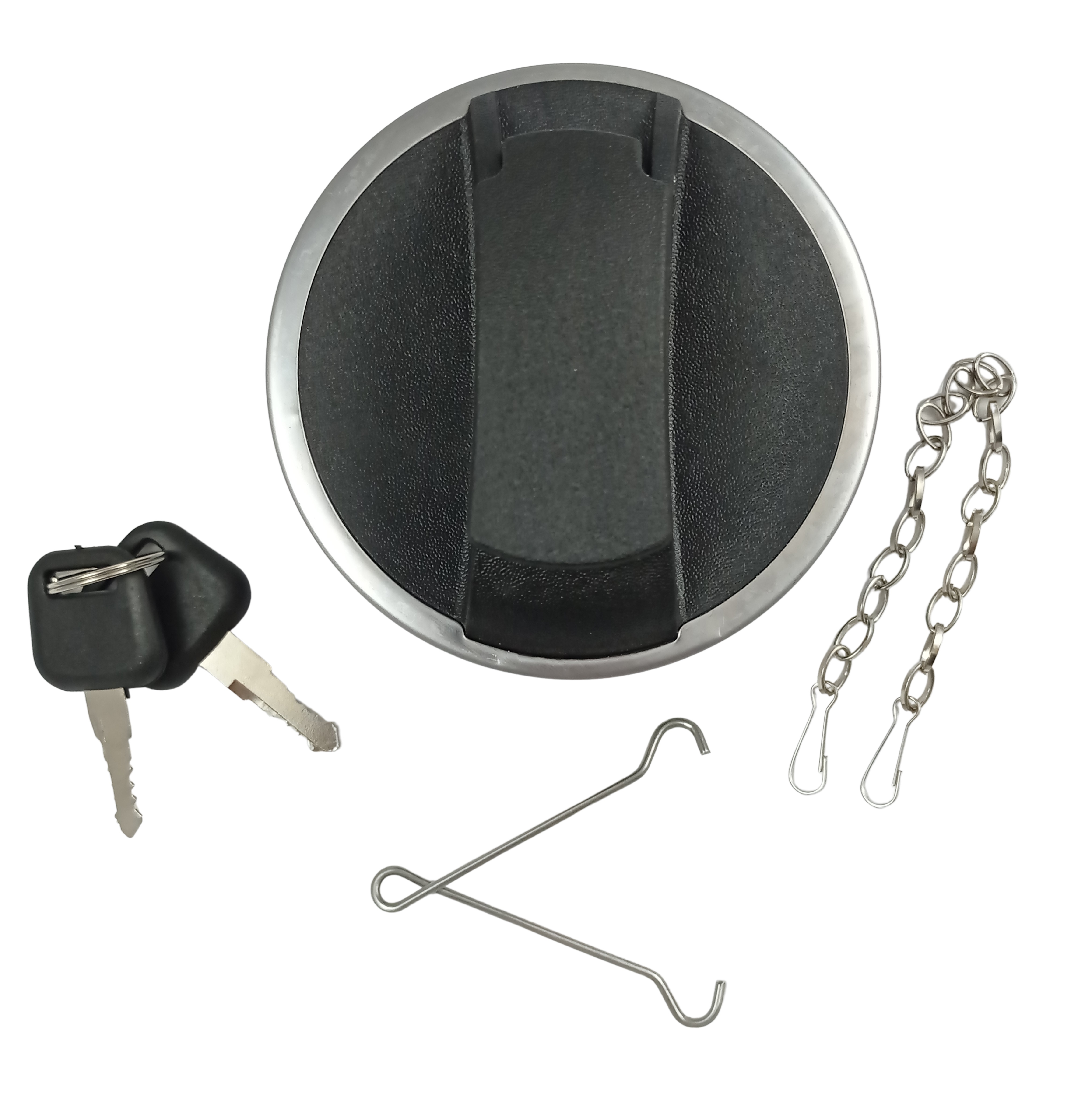 Capac rezervor combustibil cu 2 chei, albastru,Scania R/P/G/T Diesel 59/95mm