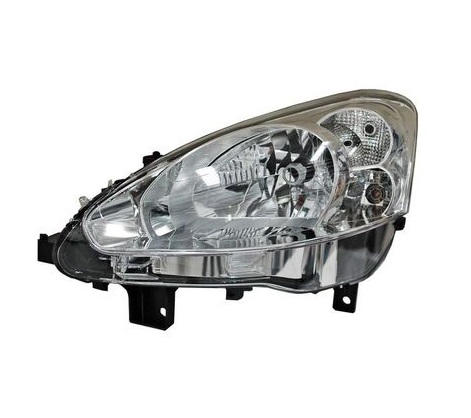 Peugeot Partner,Citroen Berlingo 2008-2012 B9 Frontlykter Fjernlys Venstre  Lampe Elektrisk med Motor