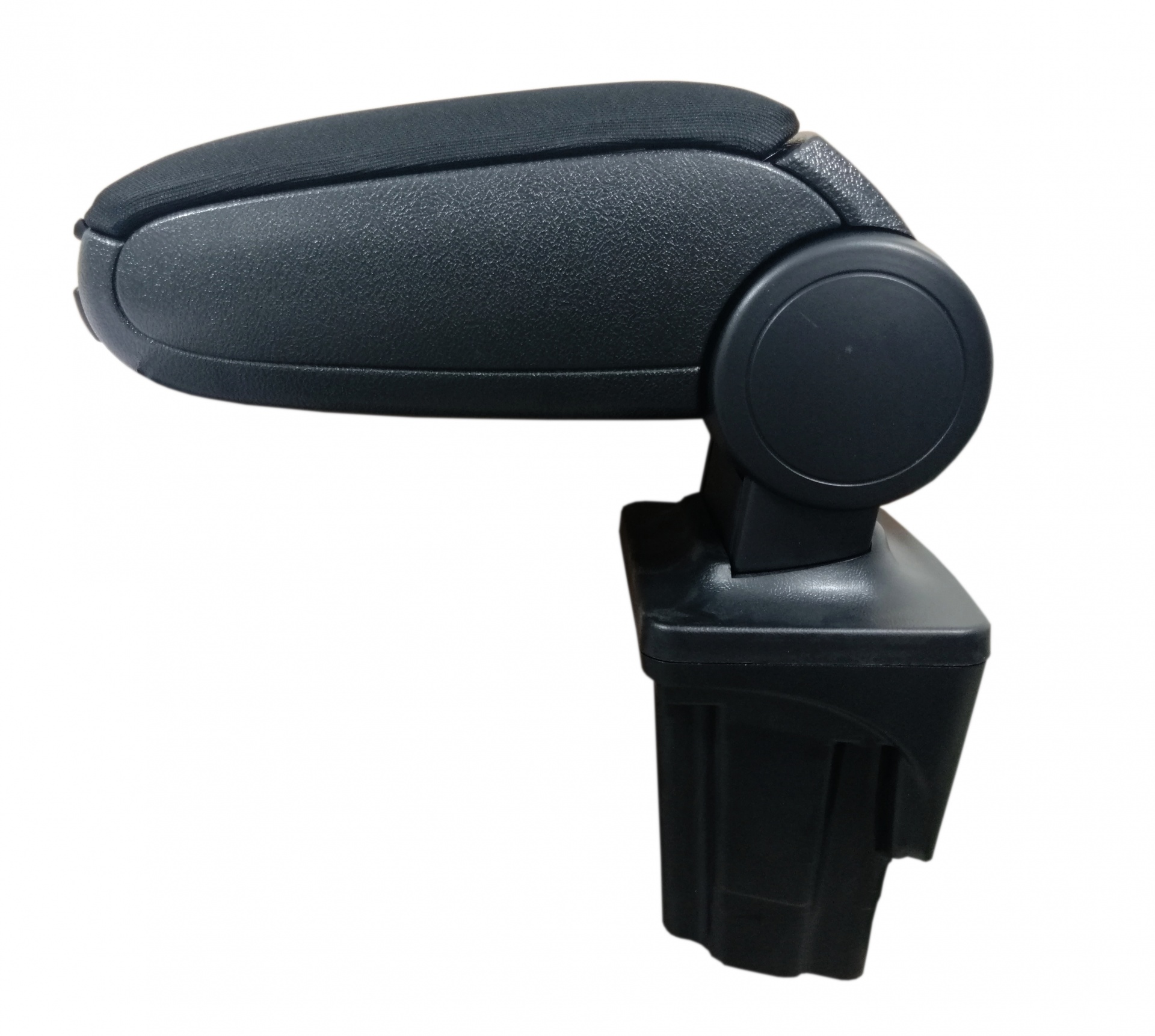 Seat Leon 1P 2005-2012 Reposabrazos Central Apoyabrazos para Coches Textil Negro