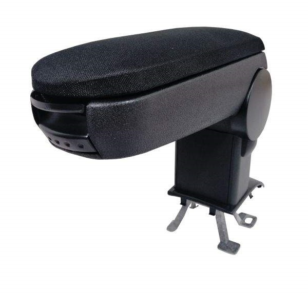Volkswagen Polo 5 (6R / 6C /61) 2011- 2017 Reposabrazos Central Apoyabrazos para Coches Textil Negro
