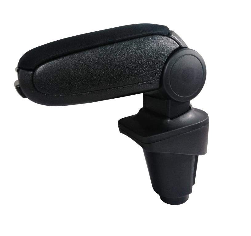 FIAT 500 L 2012 - 2018 Reposabrazos Central Apoyabrazos para Coches Textil Negro