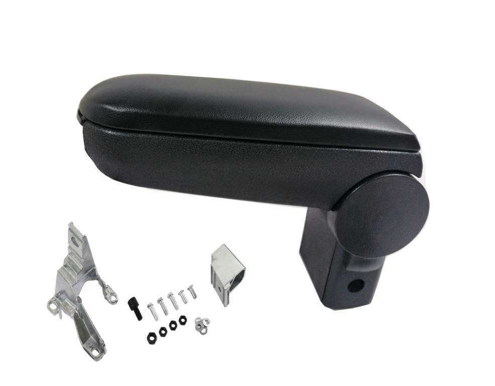 VW GOLF, JETTA, BORA 1999-2004 Accoudoir Central Console Voiture Noir Cuir