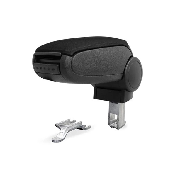 AUDI A4 B6 B7 2000-2008 Reposabrazos Central Apoyabrazos para Coches Textil Negro