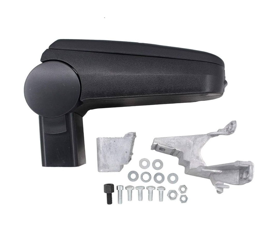 VW PASSAT,JETTA,BORA,GOLF MK4,BEETLE 1998-2004 Armlehne Mittelarmlehne Mittelkonsole PKW Auto Schwarz Textil