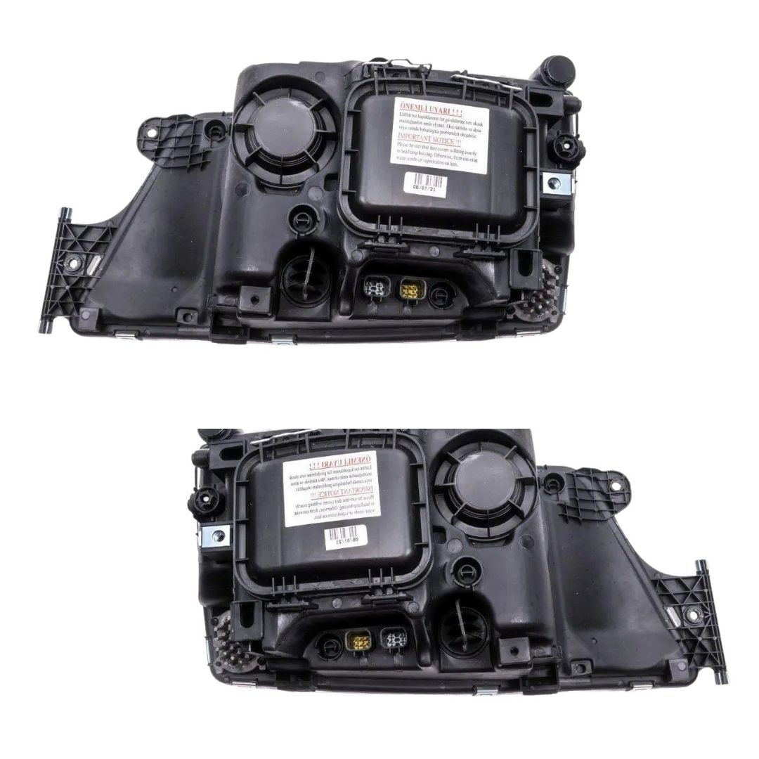 Set MAN TGX TGS 2009+ LED DRL Lastbil Strålkastare Framljus Höger Vänster Lampa med Motor