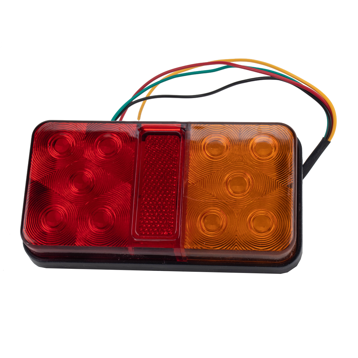 10 Led Feux Arriere pour remorque camion caravane E11 12v 