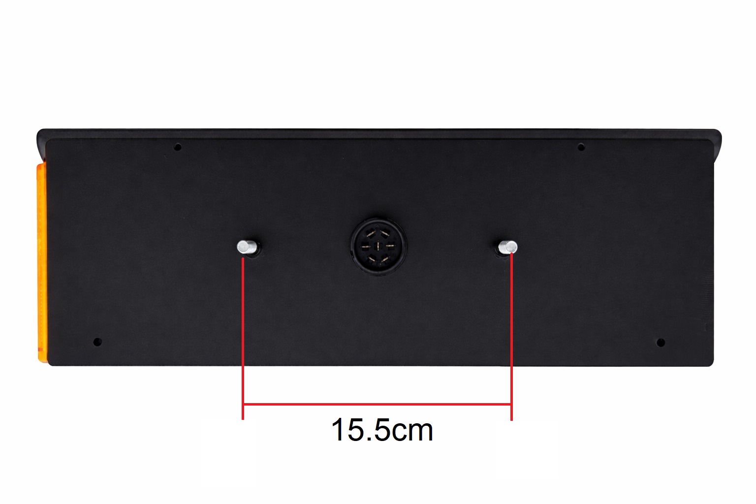 Rechts Anhänger Rückleuchten Heckleuchten Leuchten Schmitz Europoint 2 Cargo 24V E4 25-6600-501,25-6600-507,1098646 mit Steckdose
