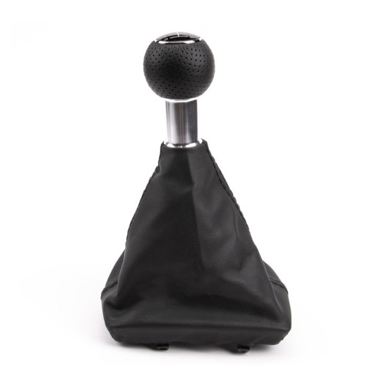 AUDI A3 8L 2000-2003 6 Gang Schaltknäufe Schaltsack Knauf Manuell Leder Schwarz 