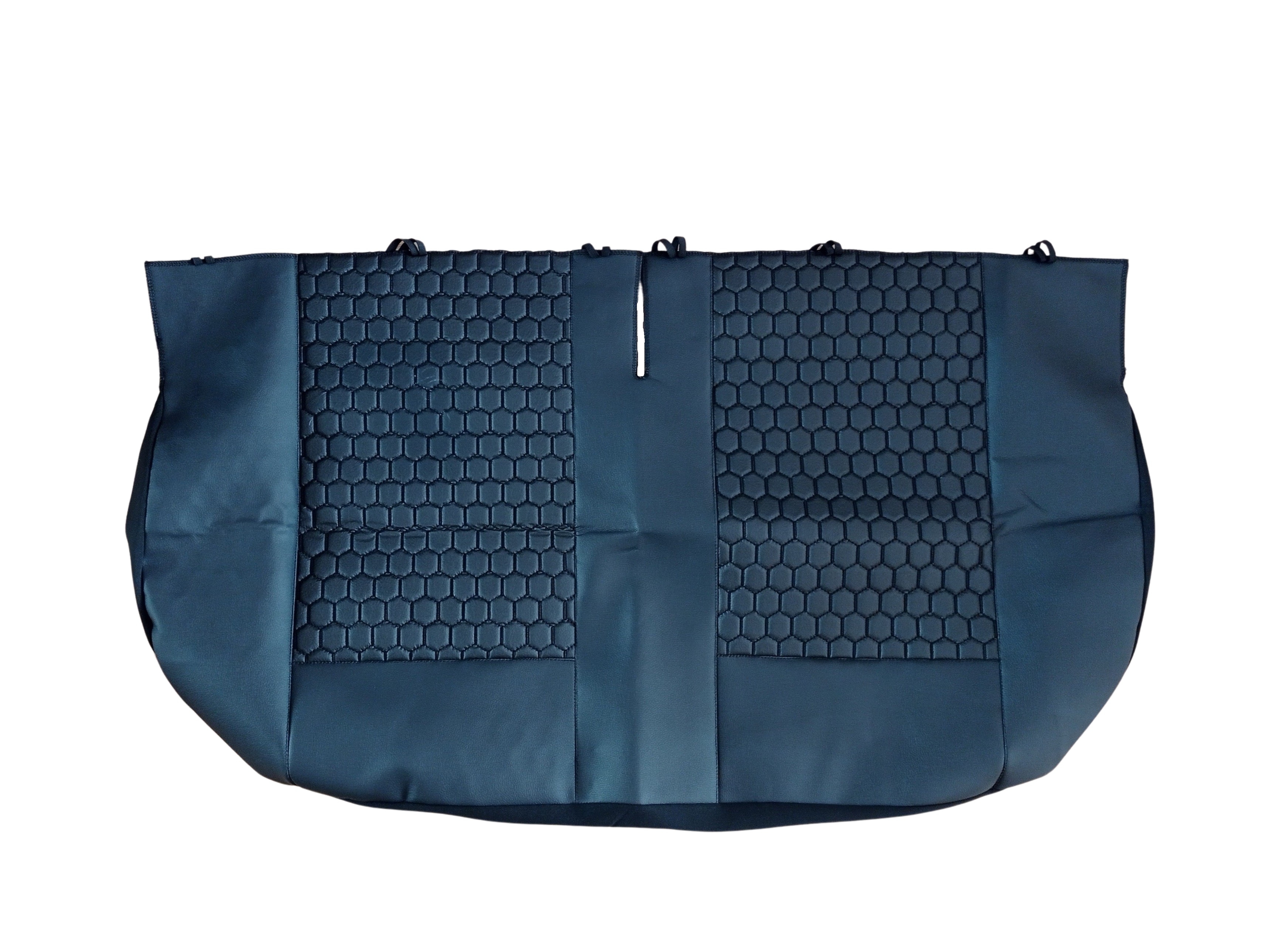 Seat covers for IVECO DAILY 2006-2011 Van Black Leather 