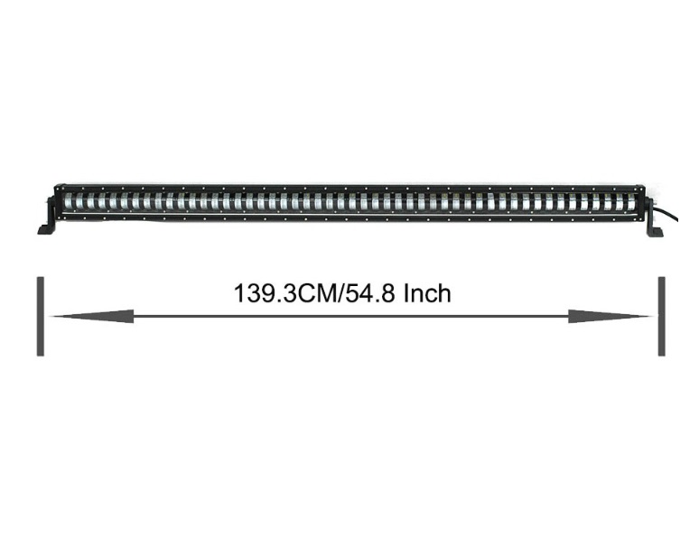 LED BAR 140cm Hi/Lo 320O0Lm 400W Arbeitsscheinwerfer 10-30V Tagfahrleuchten Flutlicht Auto PKW SUV 