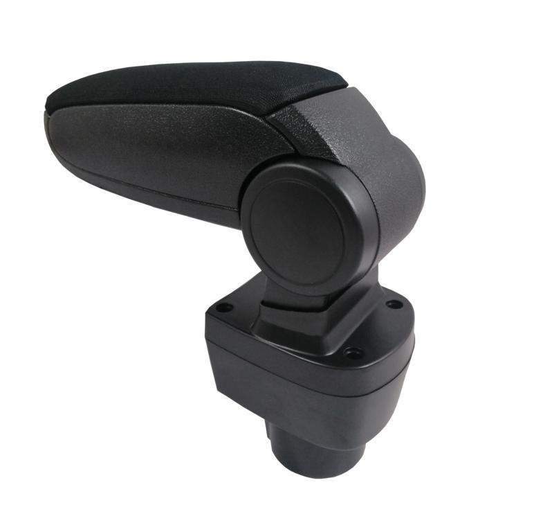 Nissan Terrano III 2014-2018 Car Auto Armrest Centre Console Arm Storage Box Black Textile