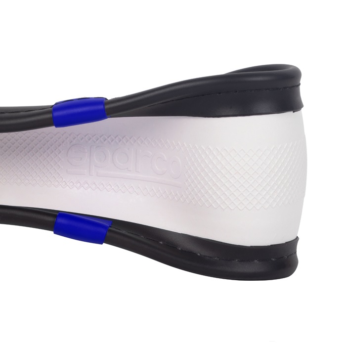 Lenkrad Abdeckung Sparco Universal Schwarz Blau Gummi PVC 38mm