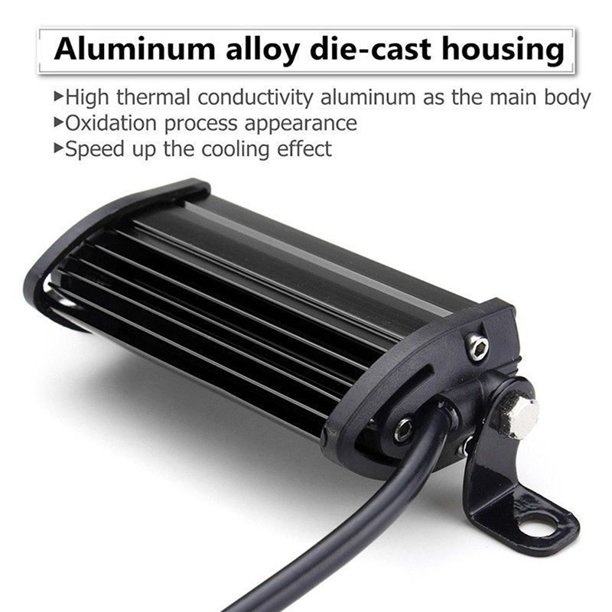 LED Arbetsbelysning 9W 12-24v Spot Bar Ljus Bil ATV 4WD