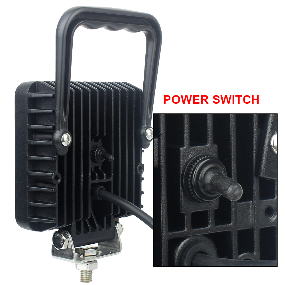 30 LED Work lights 12-30V 30w Spot Beam Lamp with handle