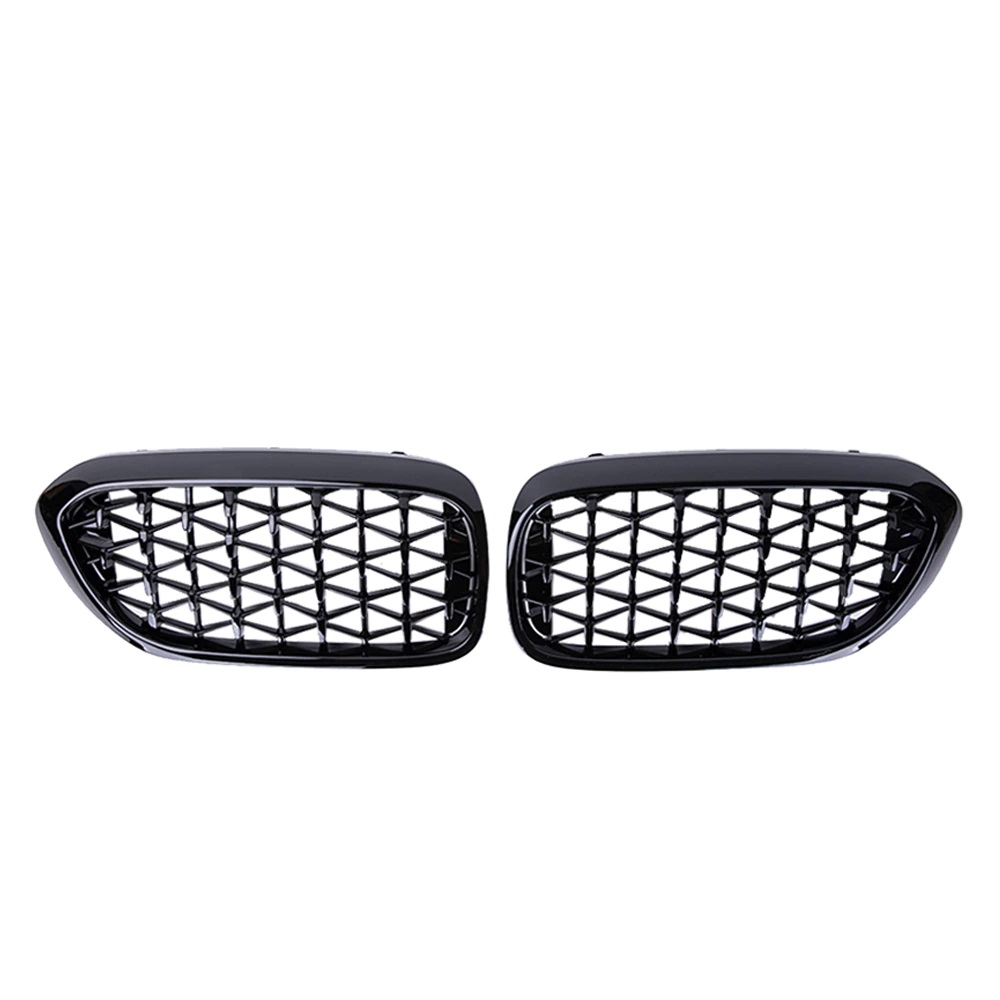 Kühlergrill für BMW G30 G31 G38 2017-2020 Diamond Style Niere grill Schwarz