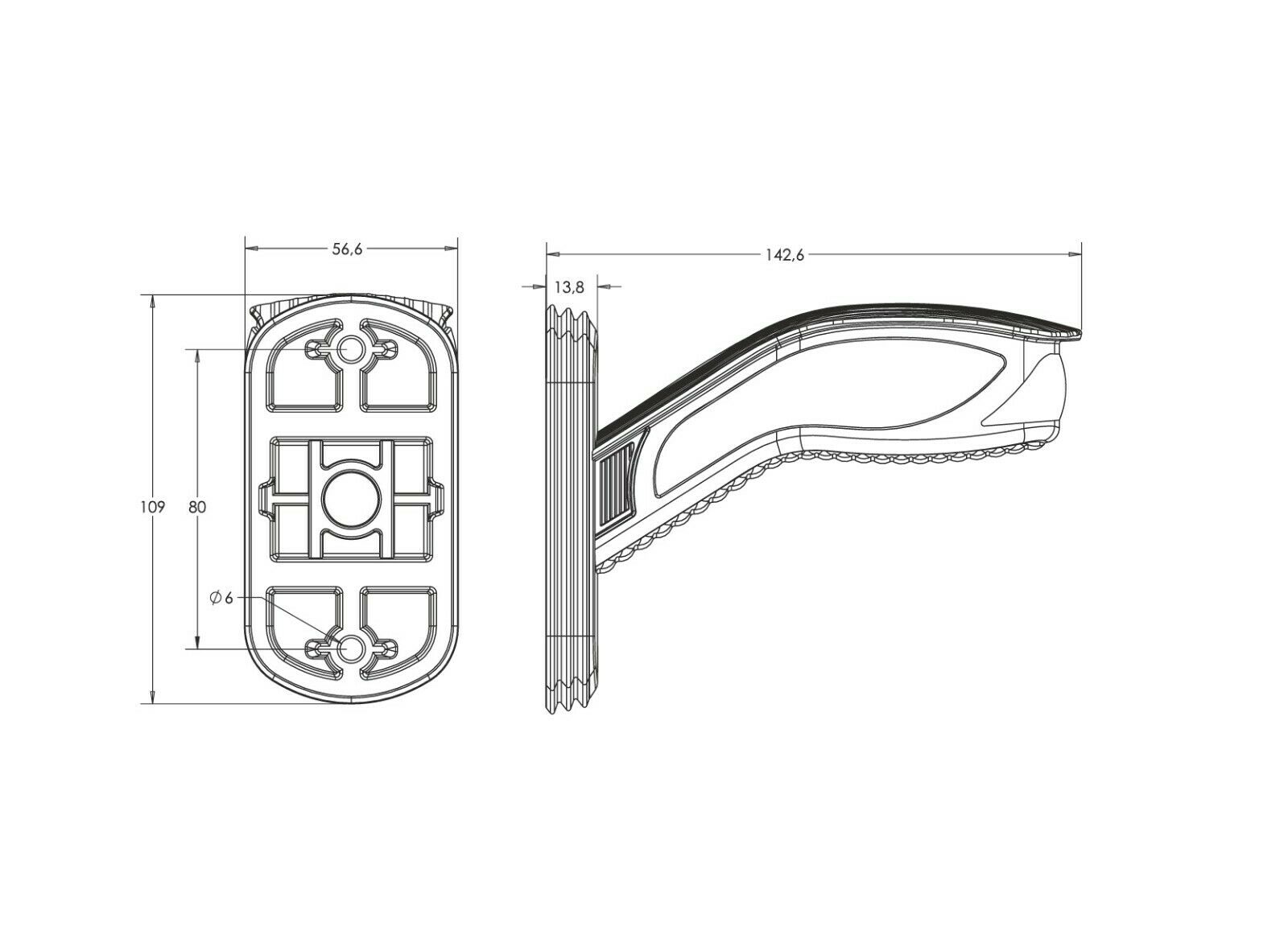  Led Dynamic Blinklys Positionslys Posisjonslys E37 12V 24V 