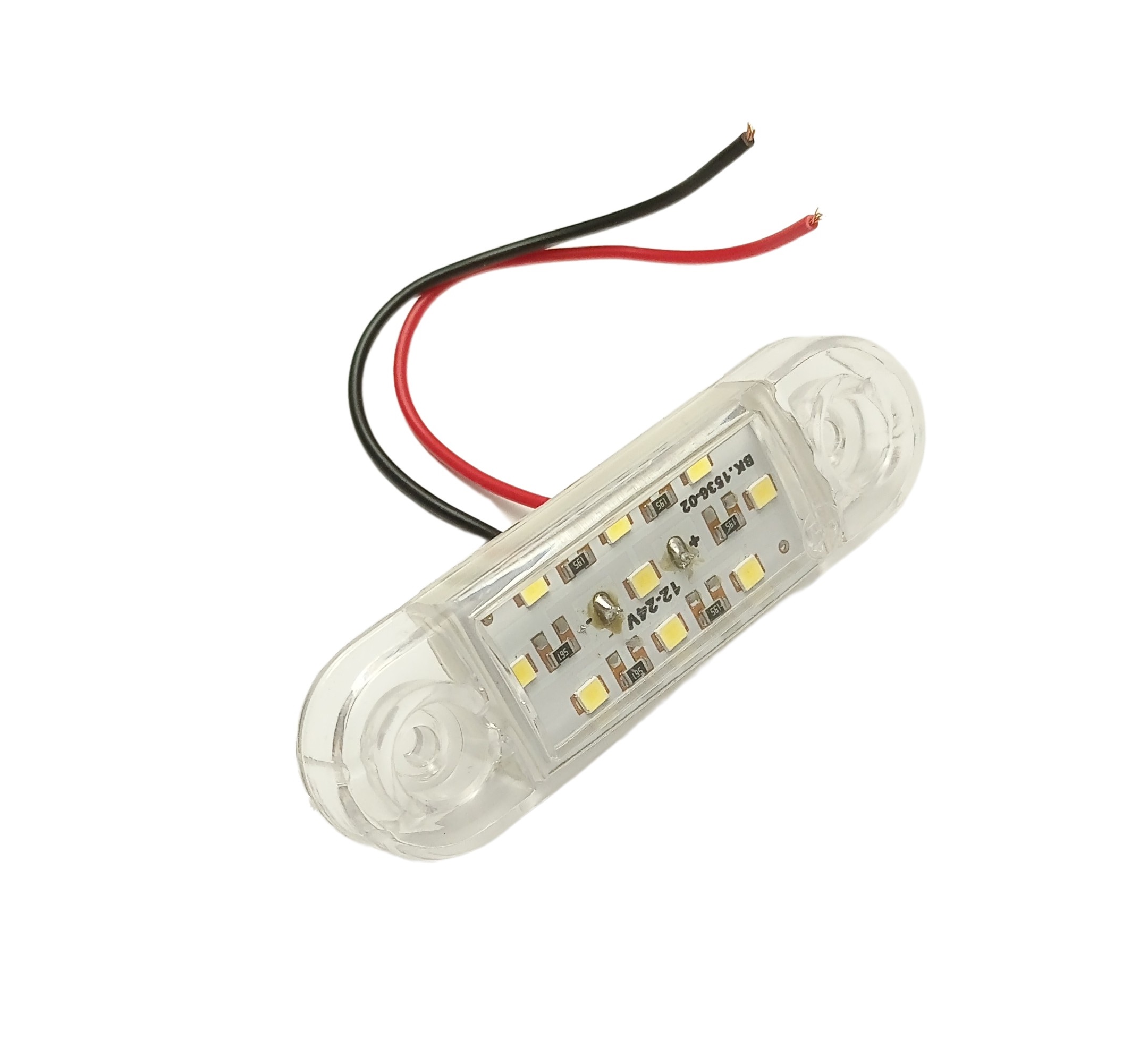 Led Feu de Gabarit Caravane Remorque Camion Blanc E9 12v 24v