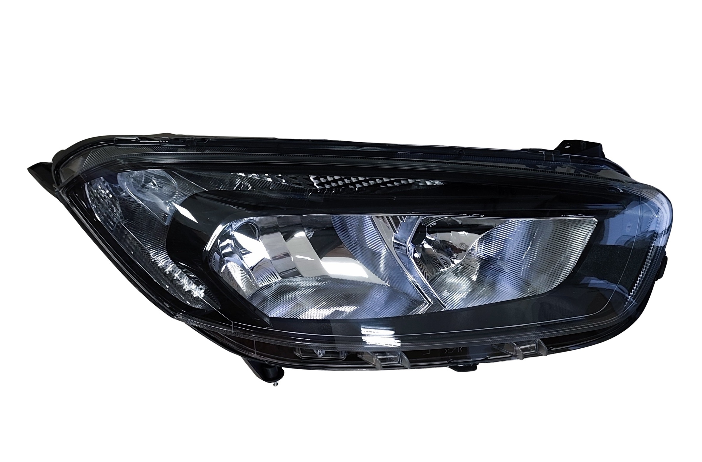 Droite Ford Transit Courier 2018+ Noir Phares Feux Lampe Avant Electrique avec Moteur 