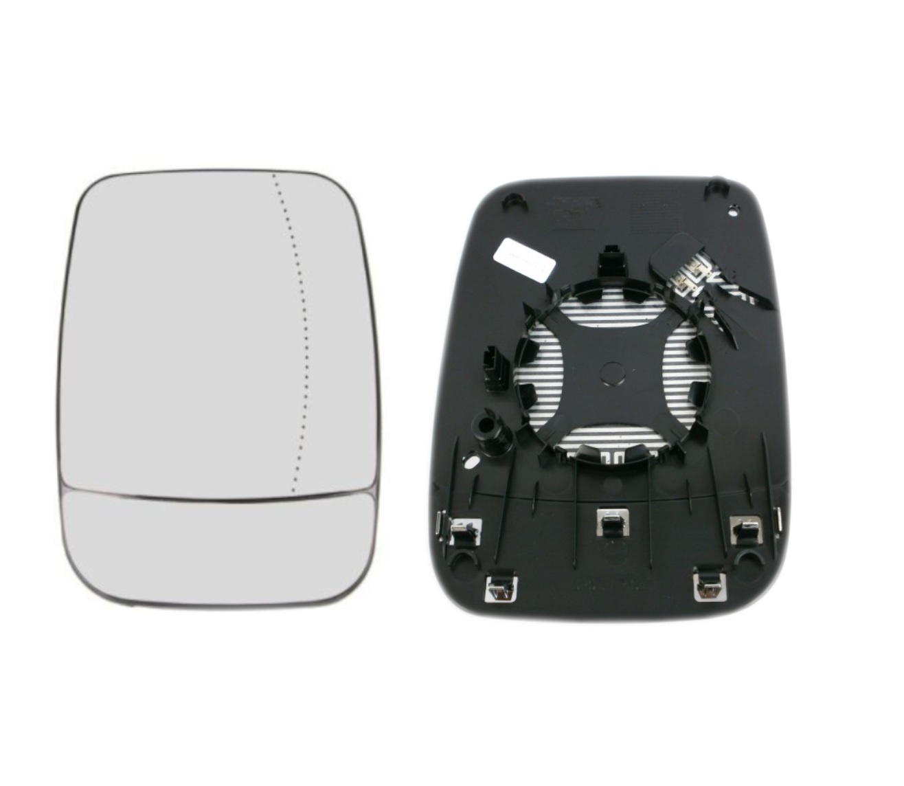 Opel Vivaro 2014+ Side Mirror Glass Bus Van Set Right With Heating