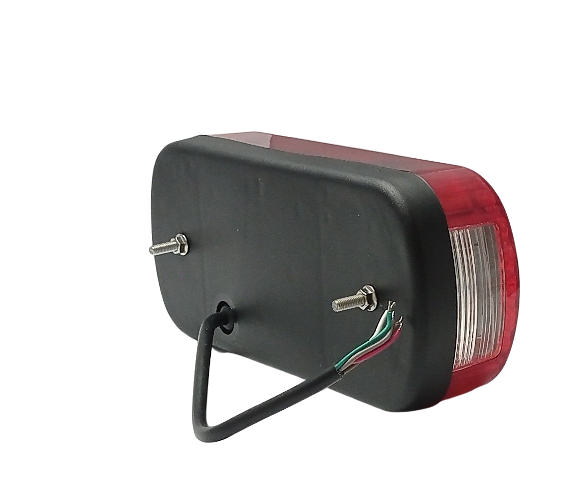 2 x Lumini Lampa cu Bec Spate pentru Remorca Caravana Tractoare Camioane 12V E11 cu Cablu