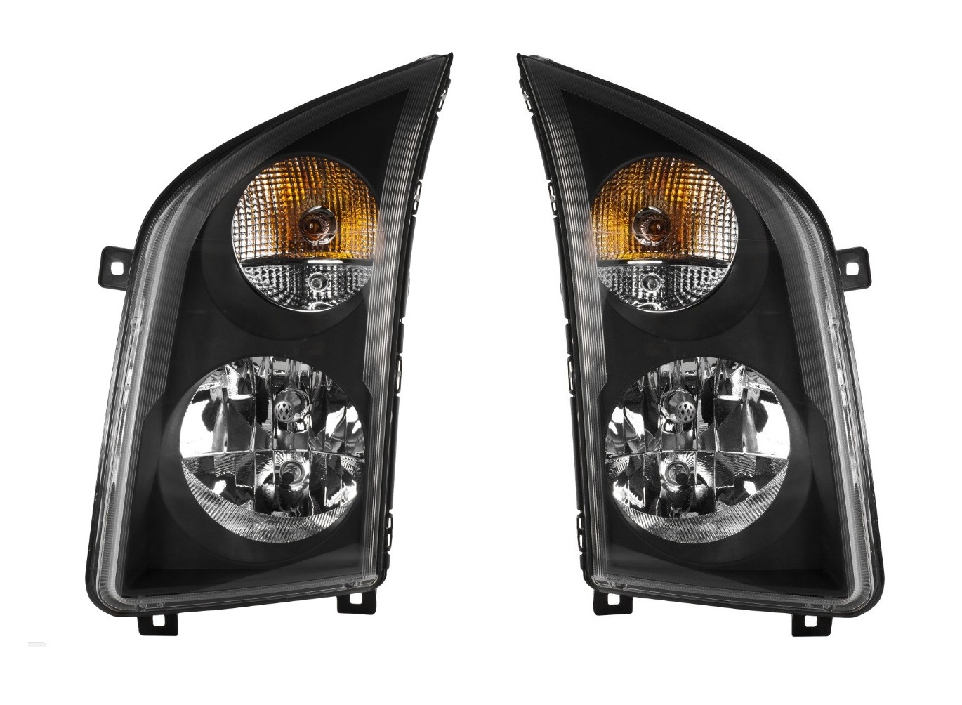 2 x VW CRAFTER 2006-2014 Faro Delantero Izquerda Derecho DRL