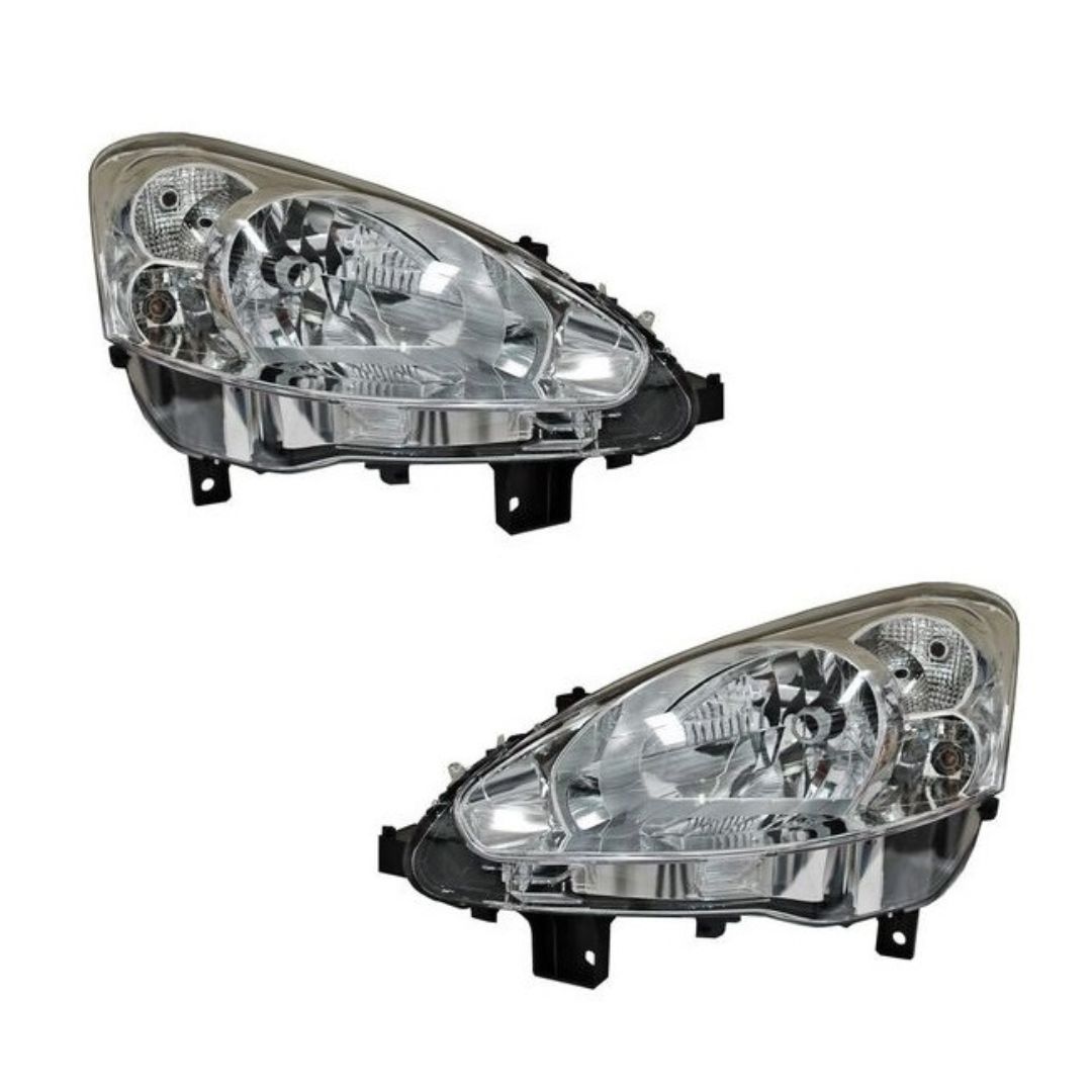 2 x Peugeot Partner,Citroen Berlingo 08-12 Faruri Microbuze Dreapta Stanga Lampa Electric cu Motor