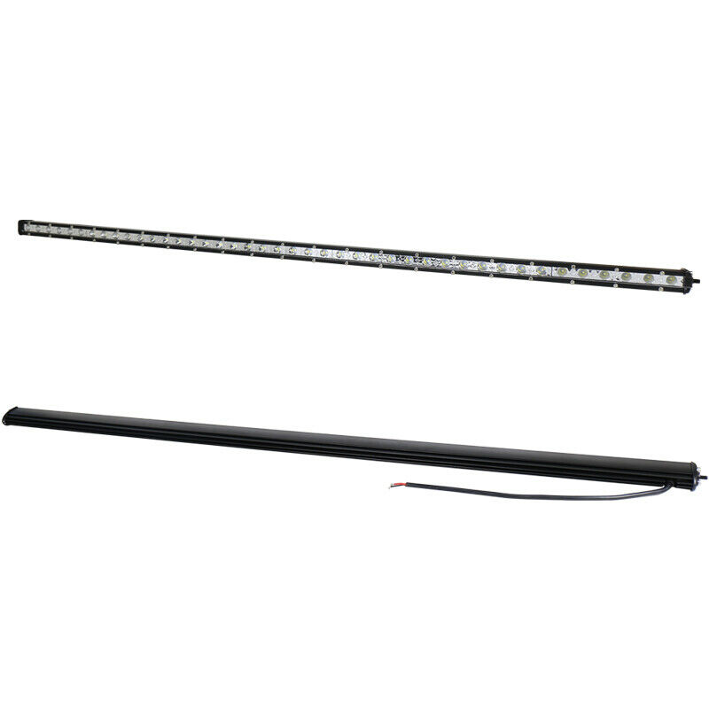48 LED Slim BAR 129cm 144W FLOOD Arbetsbelysning Lampa 10-30v Ljus Bil  SUV 