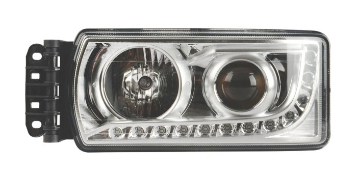 Izquerda IVECO Stralis 2013+ LED DRL Camion Faro Luces Delantero Manual regulación 