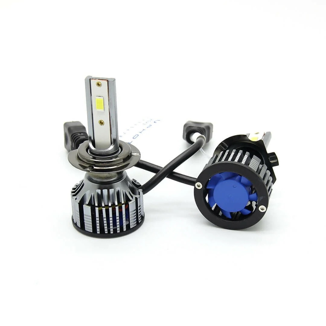 2 x LED H7 Photon Mono LED +3 Plus 12v 70W 10000LM Lumini Lampa Faruri Becuri Auto Camoin Moto 