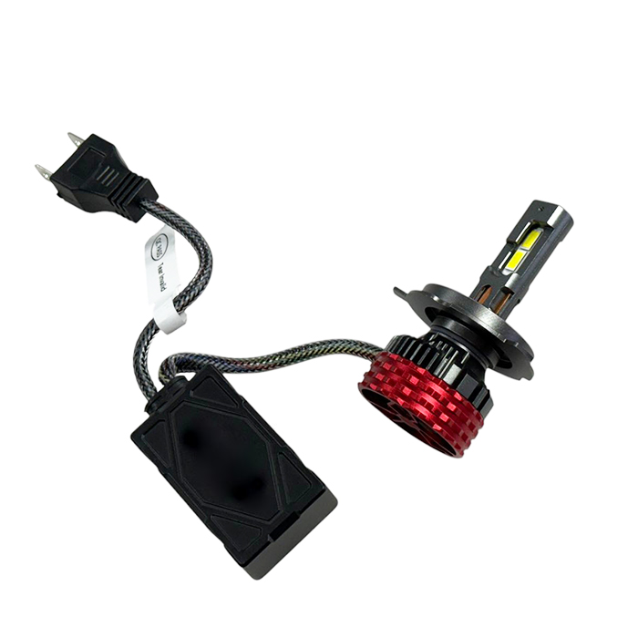 2 x LED H4 12V 30000LM 120W 6500K Lumini Lampa Faruri Becuri Bec Auto Camoin Moto Faza lungă/Faza scurtă