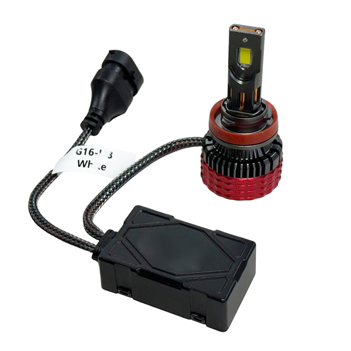 2 x LED H8 12V 30000LM 120W 6500K Feux Ampoules Lampe Feux de Camion Voiture Véhicule Phares Feux Route/Croisement 