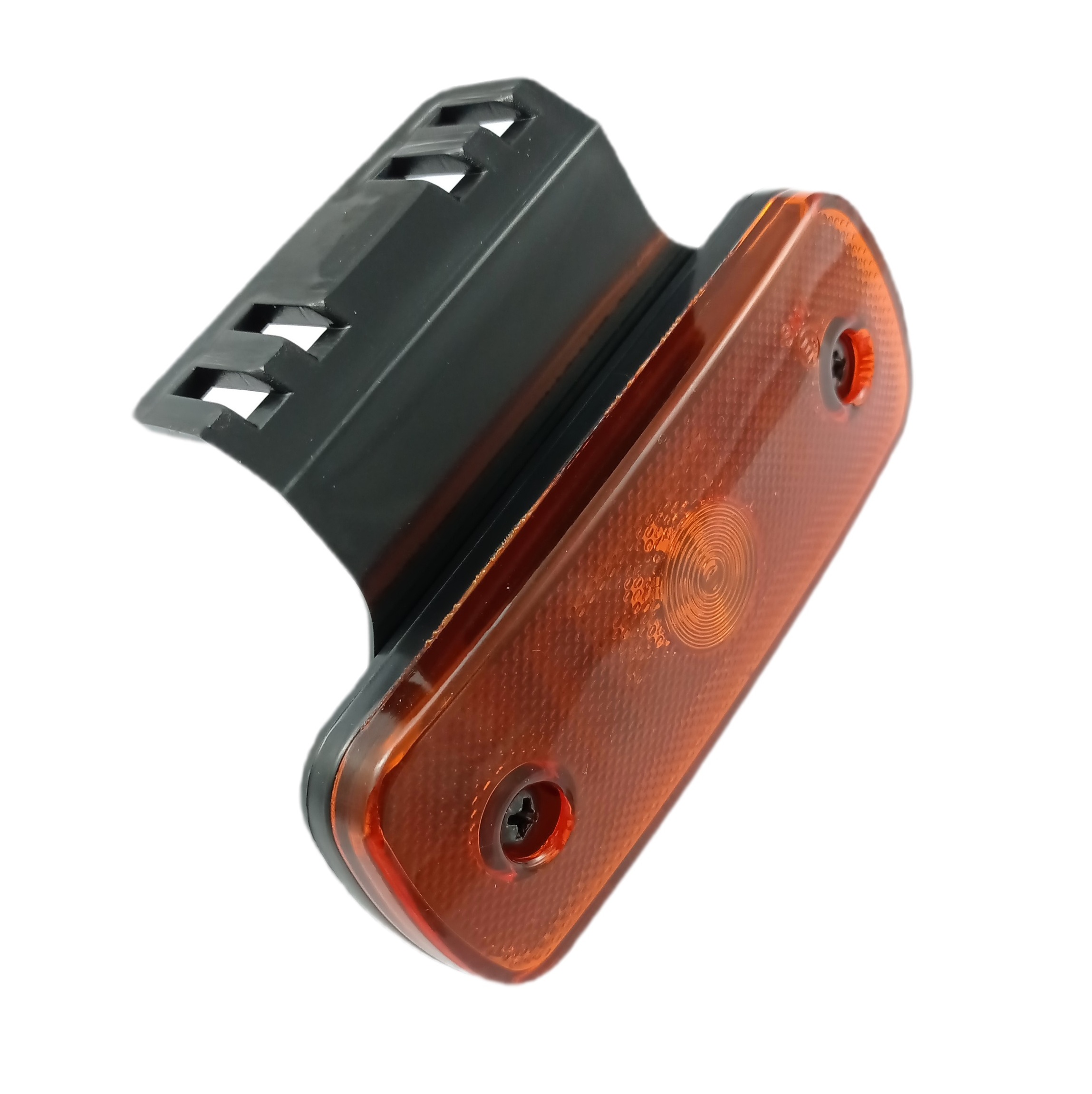 LED Sidomarkeringsljus Lampa Lastbil Släpvagn Orange Reflektor E9 12V 24V