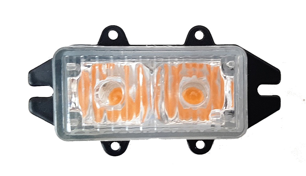 8 x 2 LED 12v Warnleuchten Notfall Frontblitzer Blitzlicht 20 Modi Orange Lkw Pkw