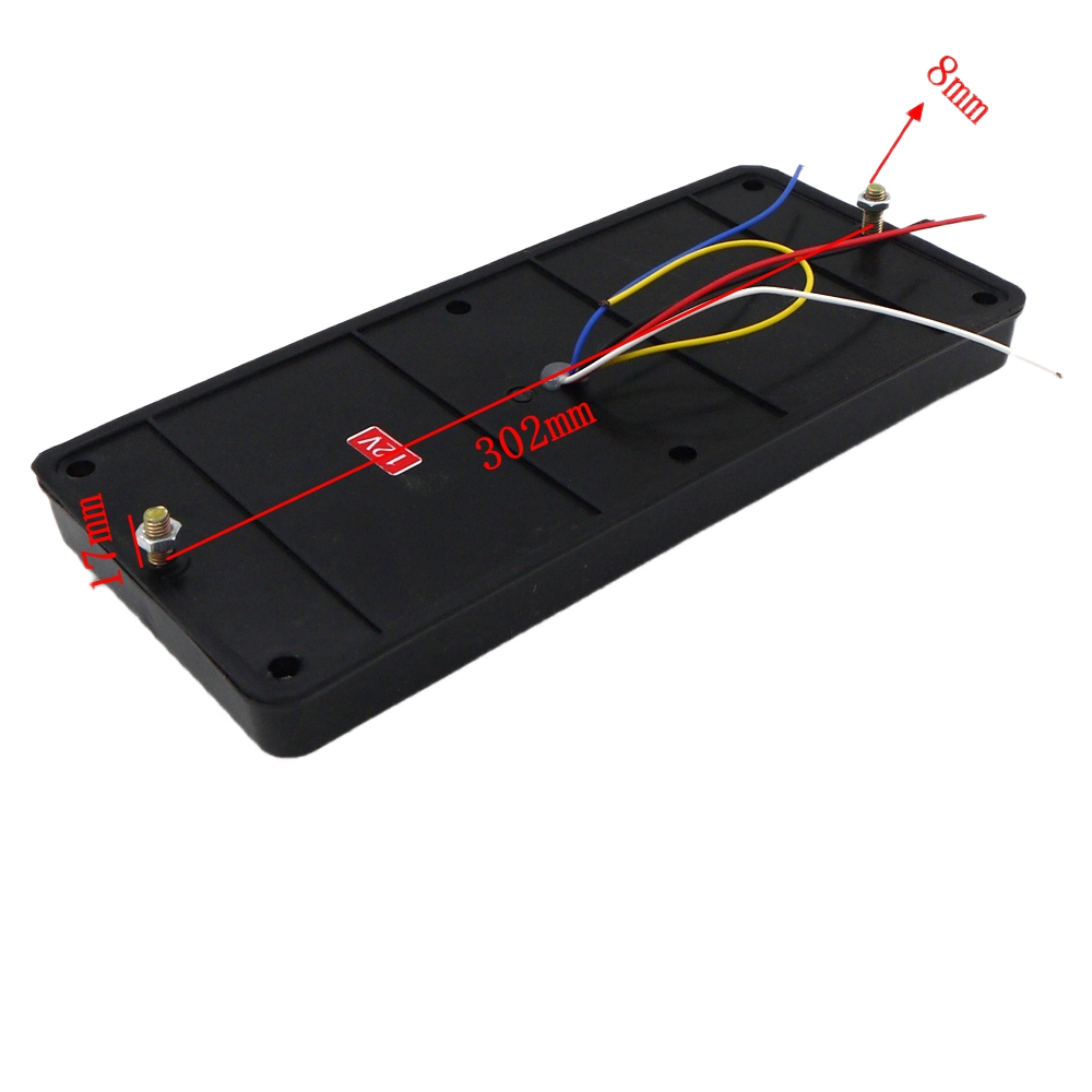 2 x Led Tail Rear Stop lights truck trailer lorry caravan 12v 