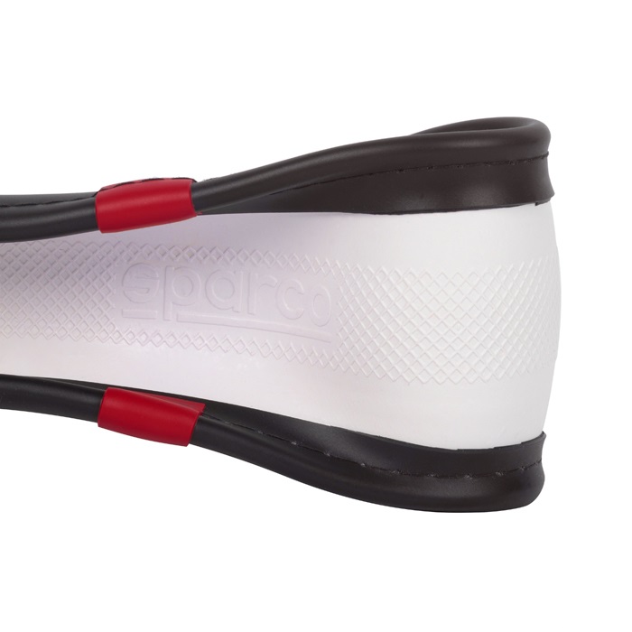 Housse de Volant Sparco Universal Noir Rouge PVC Caoutchouc