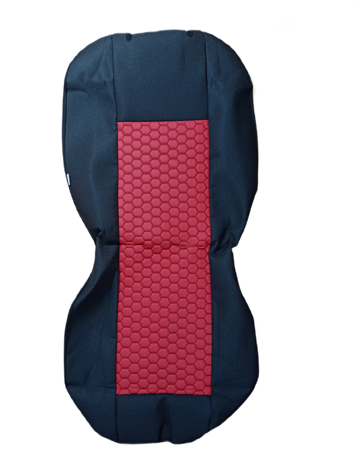 Couvre Siege pour CITROEN JUMPER van Noir Rouge Cuir