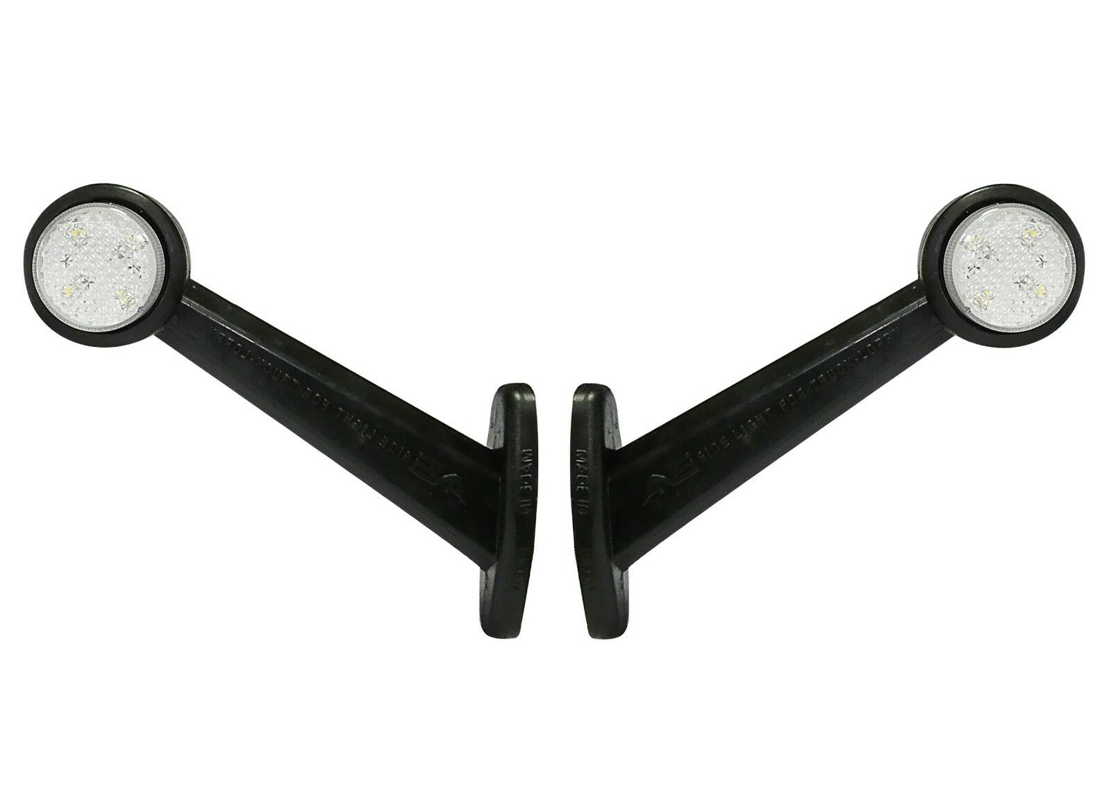  Led Positionsljus Sidomarkeringsljus Lång 45 grader 12v 24v