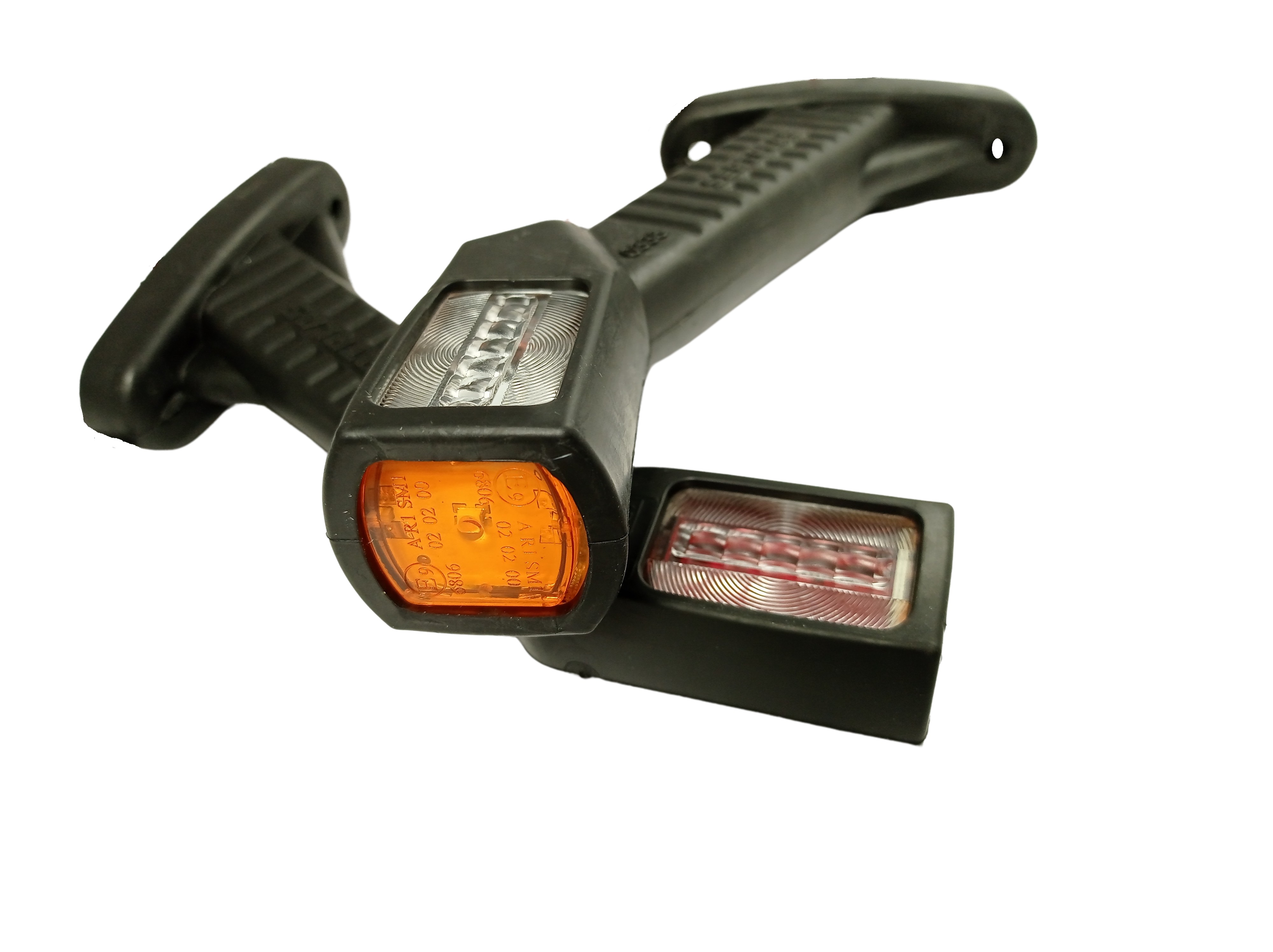 2 x Led Luces Luz Posicion laterales de remolque camiones caravane E9 12V 24V