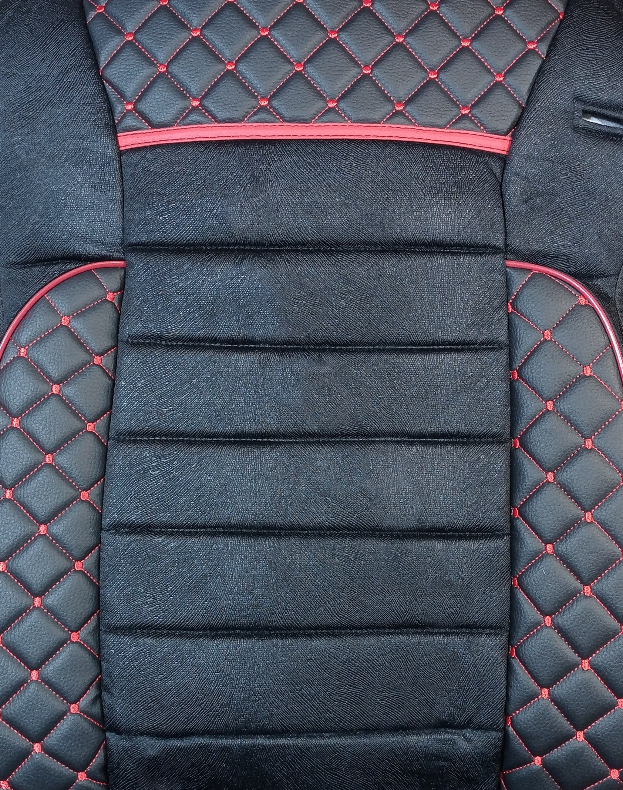 2 x Cubre Asientos para Mercedes Actros MP4 EURO 6 2015-2021 Camiones Negro Cueros Textil LHD RHD