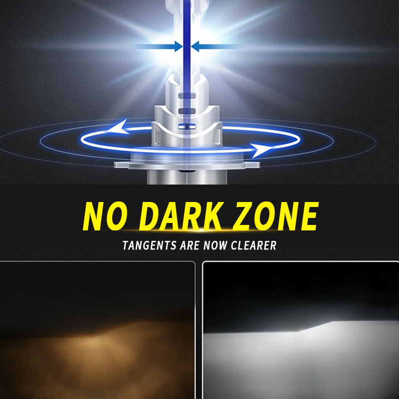 2 x H7 12V 24000lm LED 240W Canbus Feux Ampoules Lampe Feux de Camion Voiture Véhicule Phares 