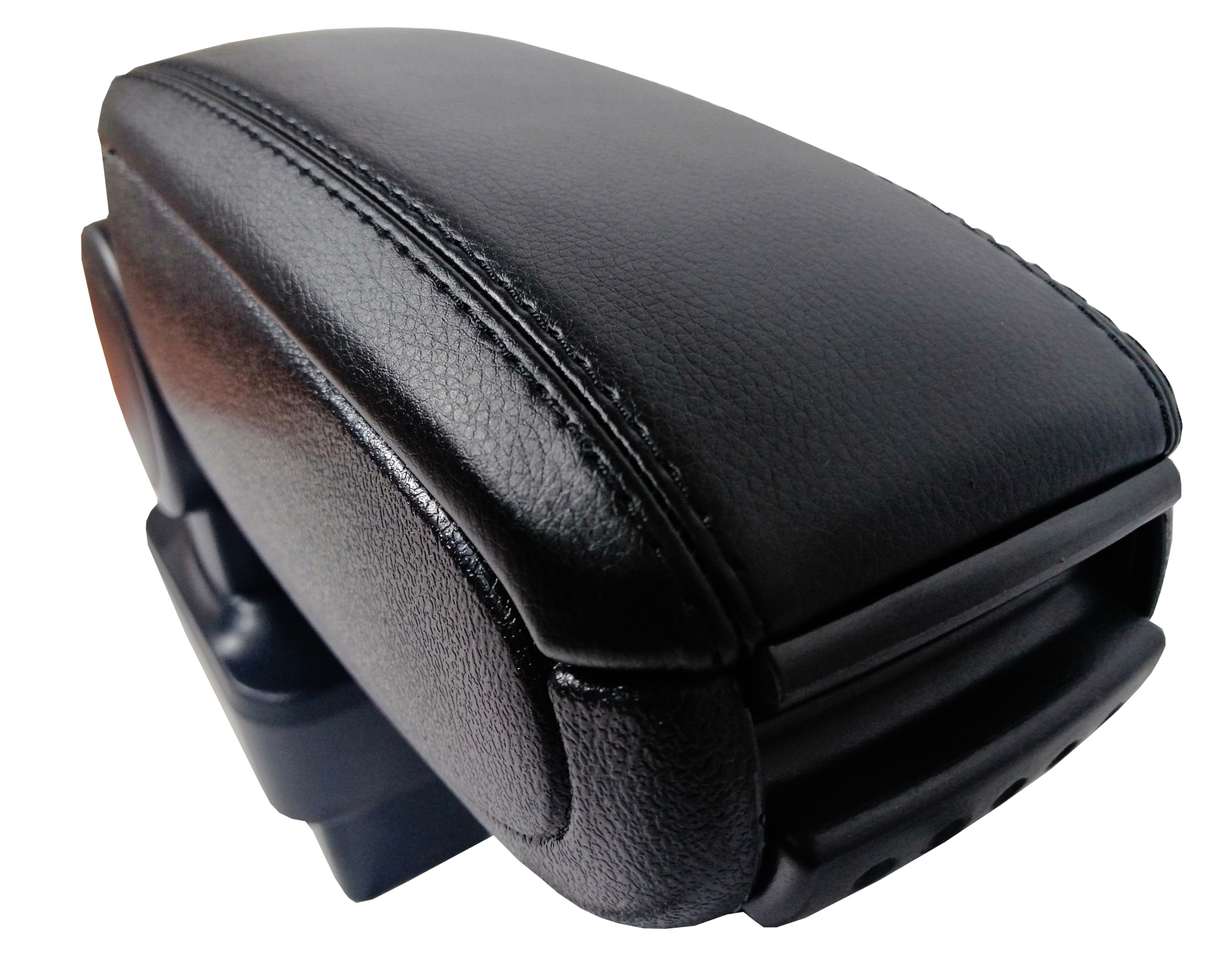 Dacia Duster I 2010-2015, Nissan Terrano III 2014-2018 Armlehne Mittelarmlehne Mittelkonsole PKW Auto Schwarz Leder