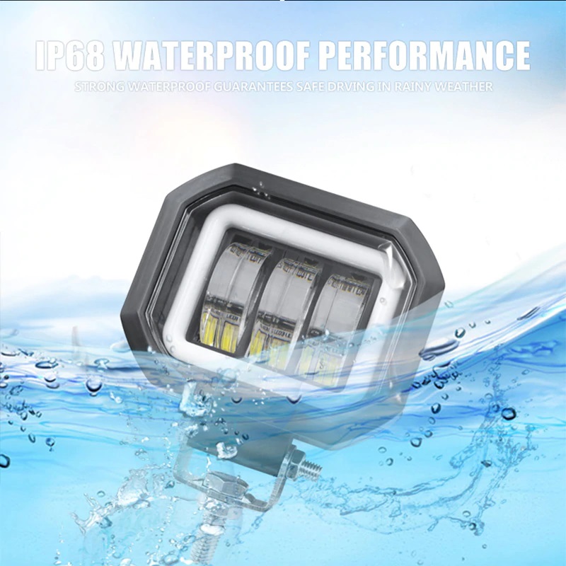 LED Work lights 12-80V 60w Square Lamp Spot Beam Universal 