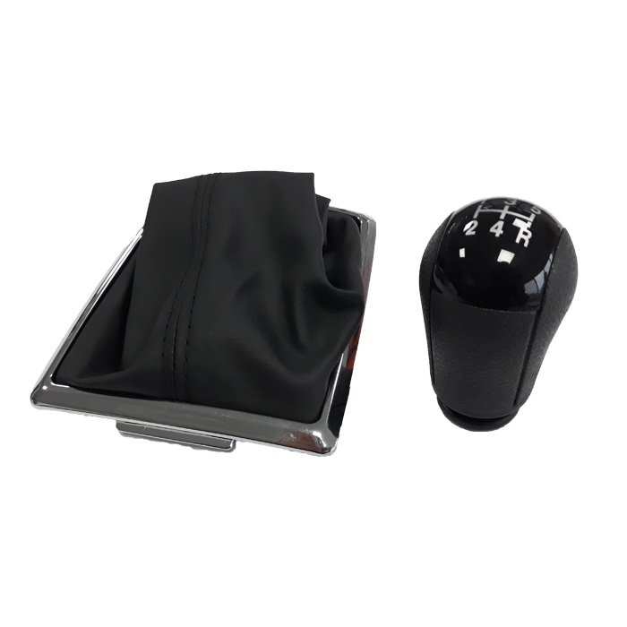 FORD FOCUS 5 Speed Leather Shift Knobs Boots Manual Transmission 