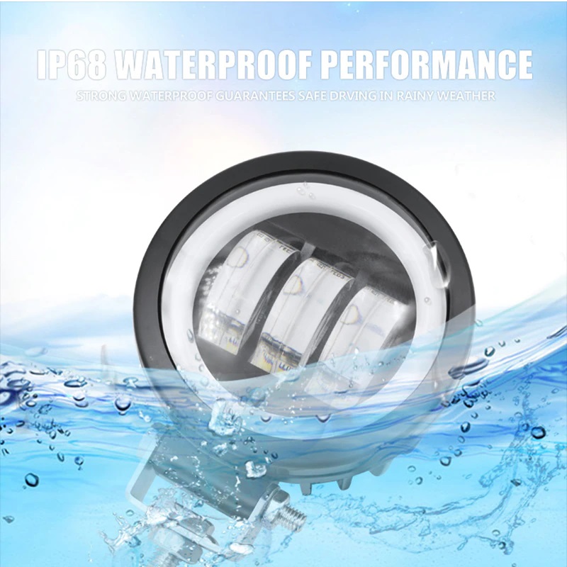 LED Work lights 12-80V 60w Round Lamp Spot Beam Universal 