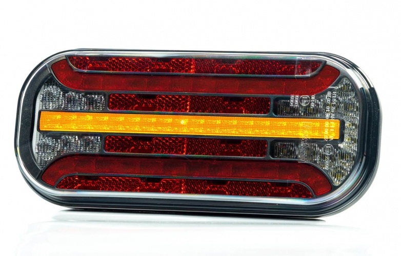 Pkw Lkw LED Anhänger Dynamic Blinker Rückleuchten Lamp 12V 24V E9