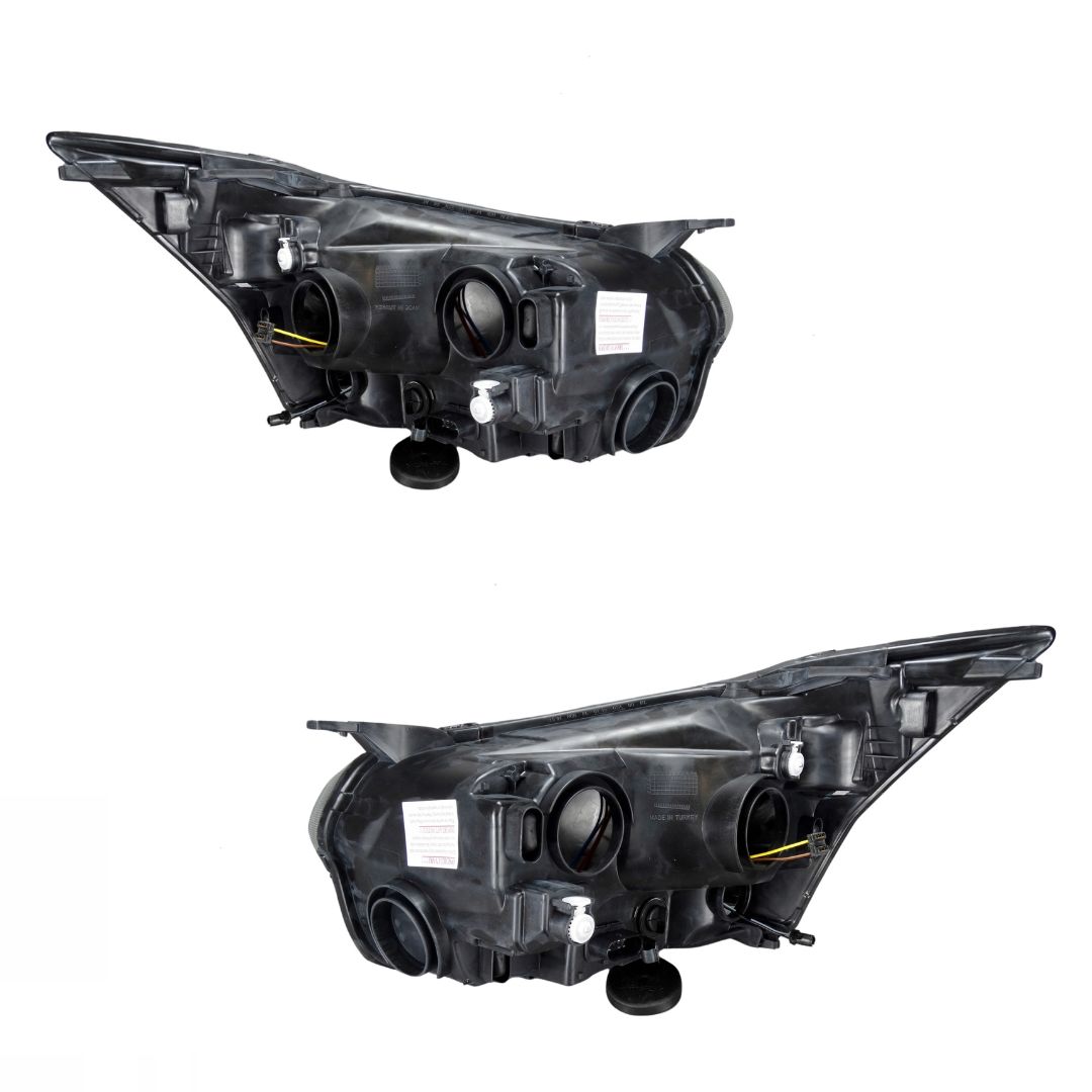 2 x Ford Transit 2014+ V363 Strålkastare Framljus Höger Vänster Lampa Elektrisk med Motor